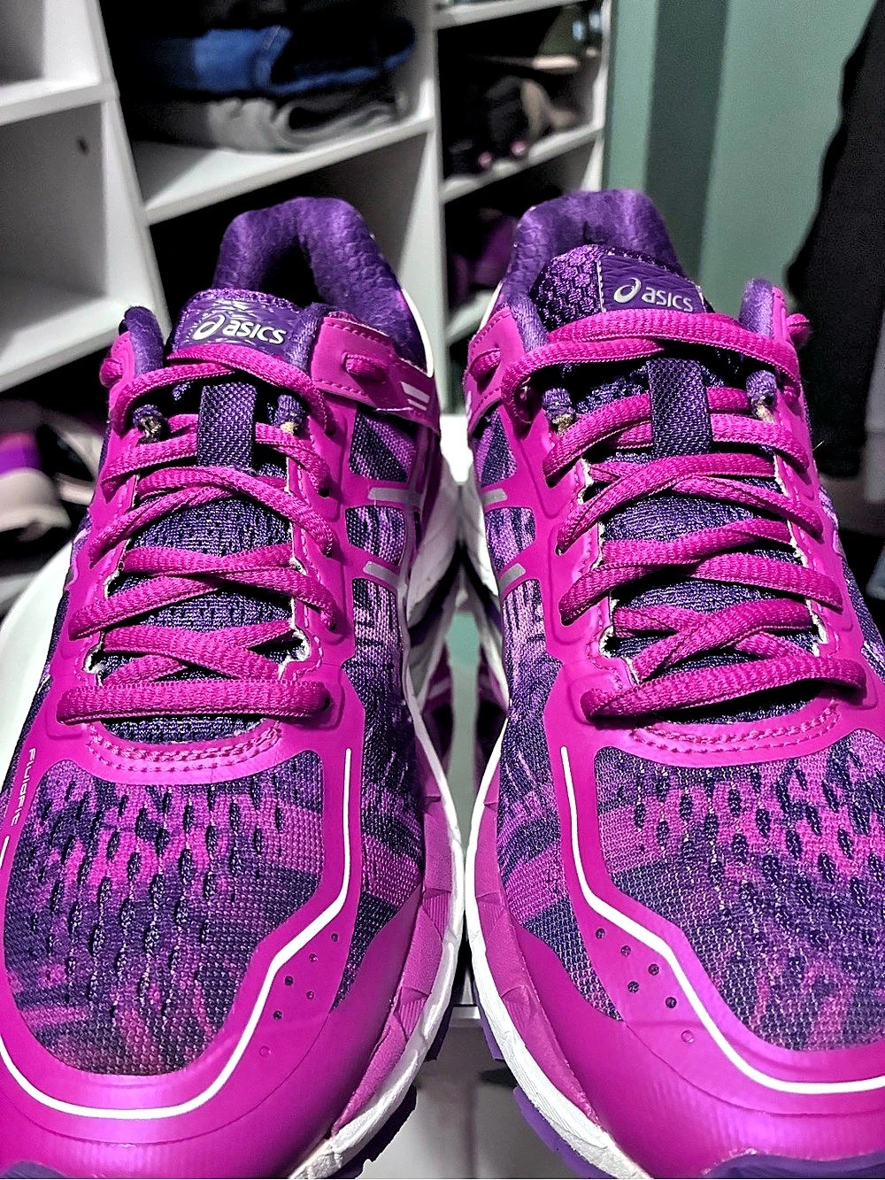 ASICS Gel-Kayano 22 Women's Athletic Shoes Pink & Purple